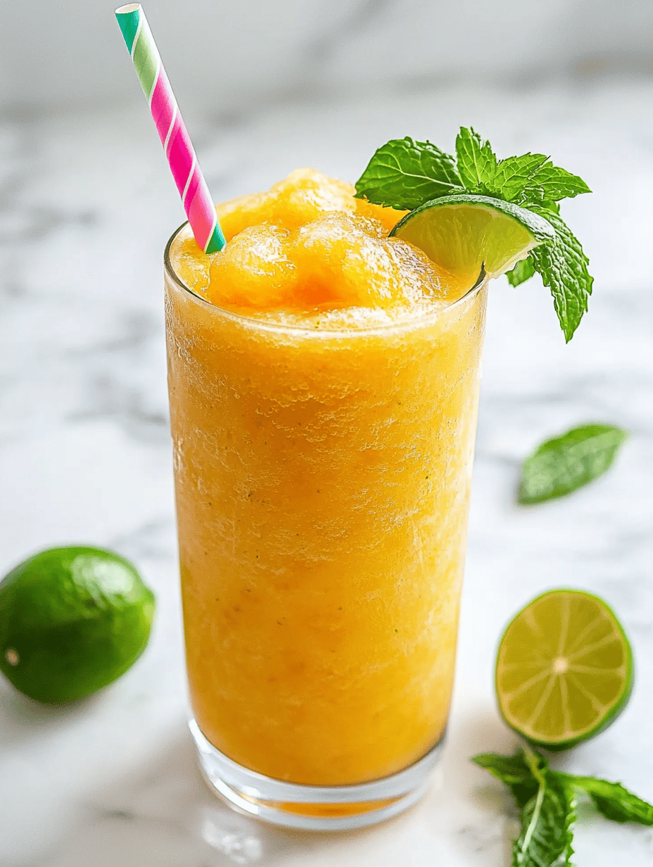 Mango Slushie Secrets: A Chill Trick from Tropical Days