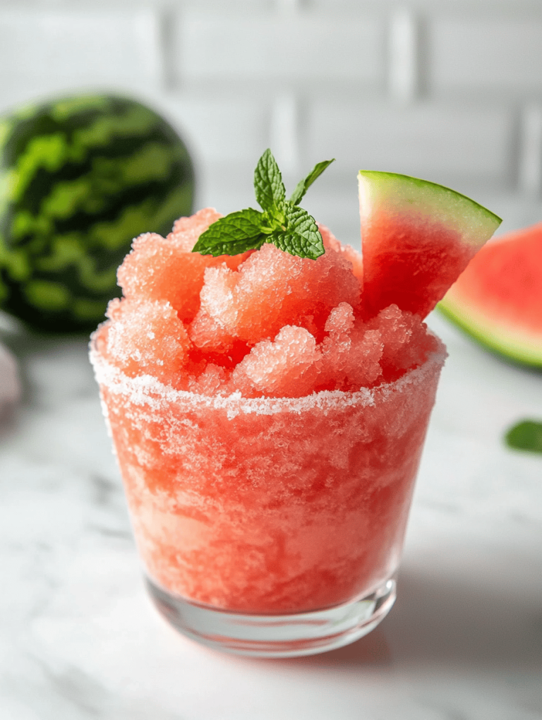 Chill Out with This Surprising Watermelon Slushie Twist