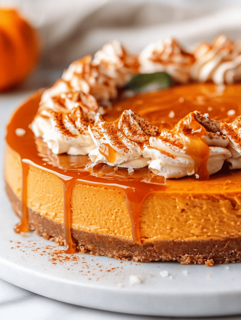 A Fresh Spin on Fall: The Ultimate Pumpkin Cheesecake