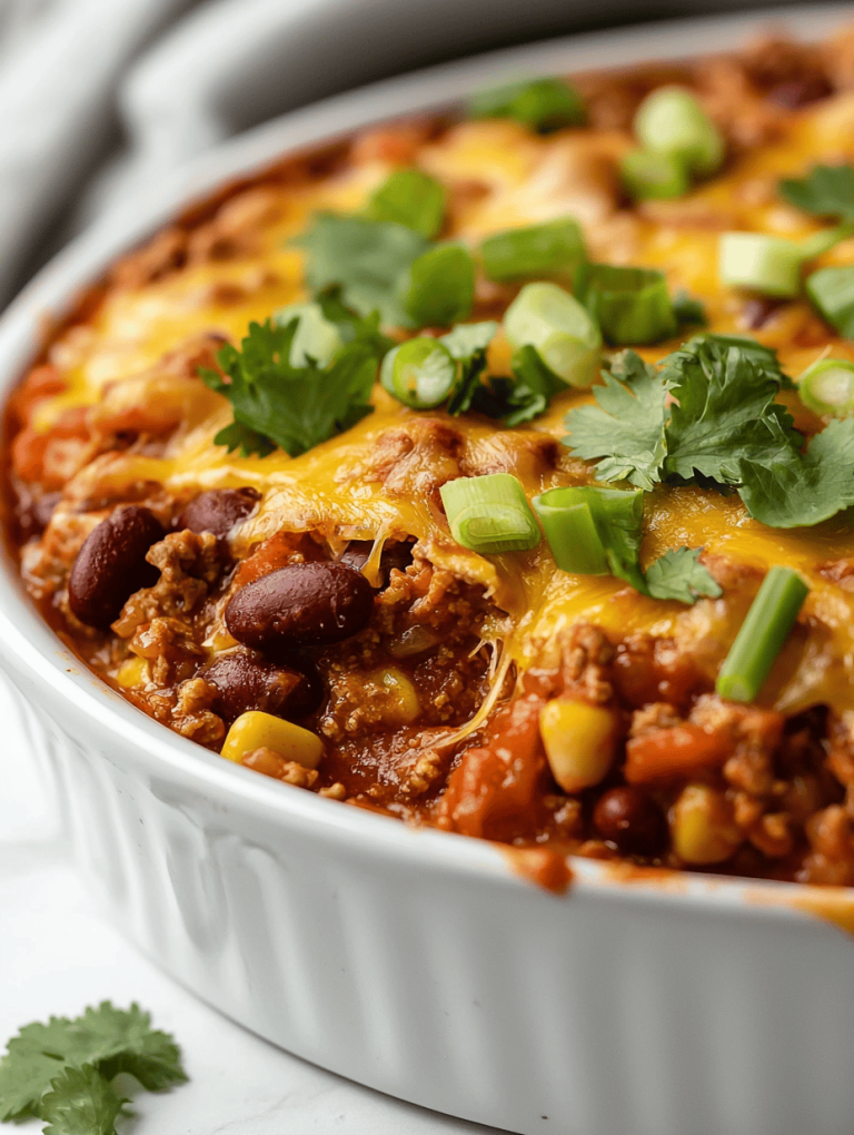 A Cozy Spin on Turkey Chili: Inspired by Vintage Casseroles