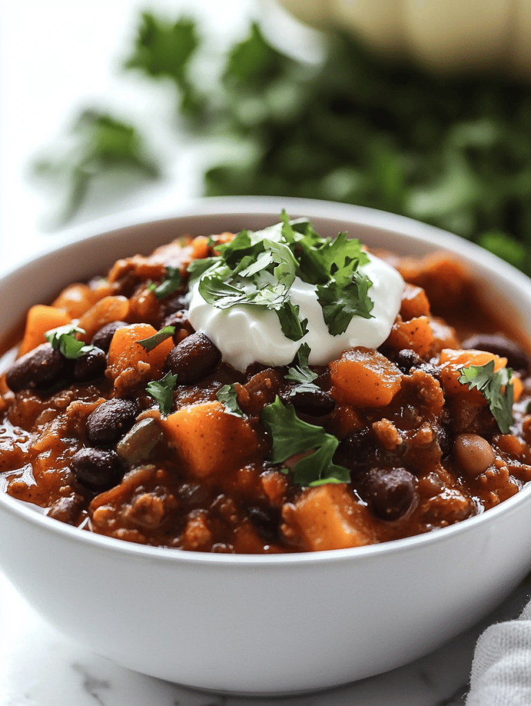 The Cozy Secret of Slow Cooker Pumpkin Chili