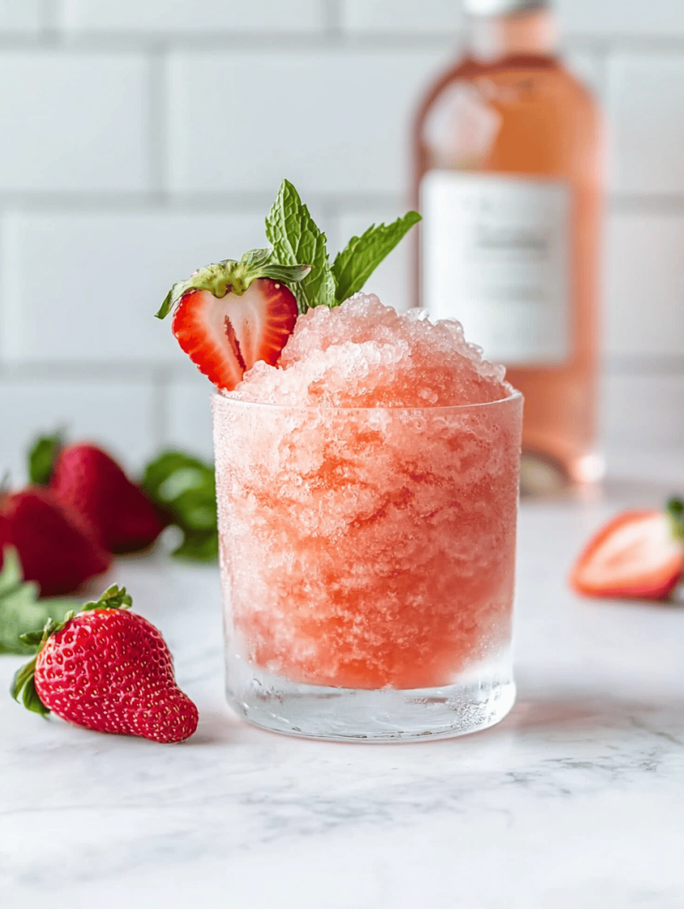 Chill Out with a DIY Rosé Slushie: The Unexpected Joy of Frozen Wine