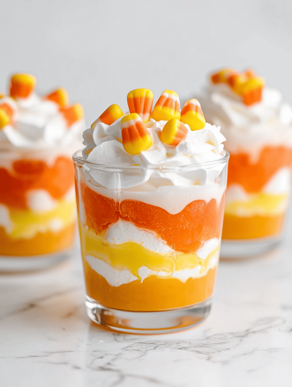 Spooky-Sweet Halloween Candy Corn Parfaits You Can’t Resist