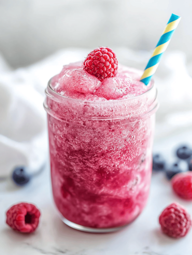 The Secret Art of Crafting a Blue Raspberry Slushie with a Nostalgic Twist