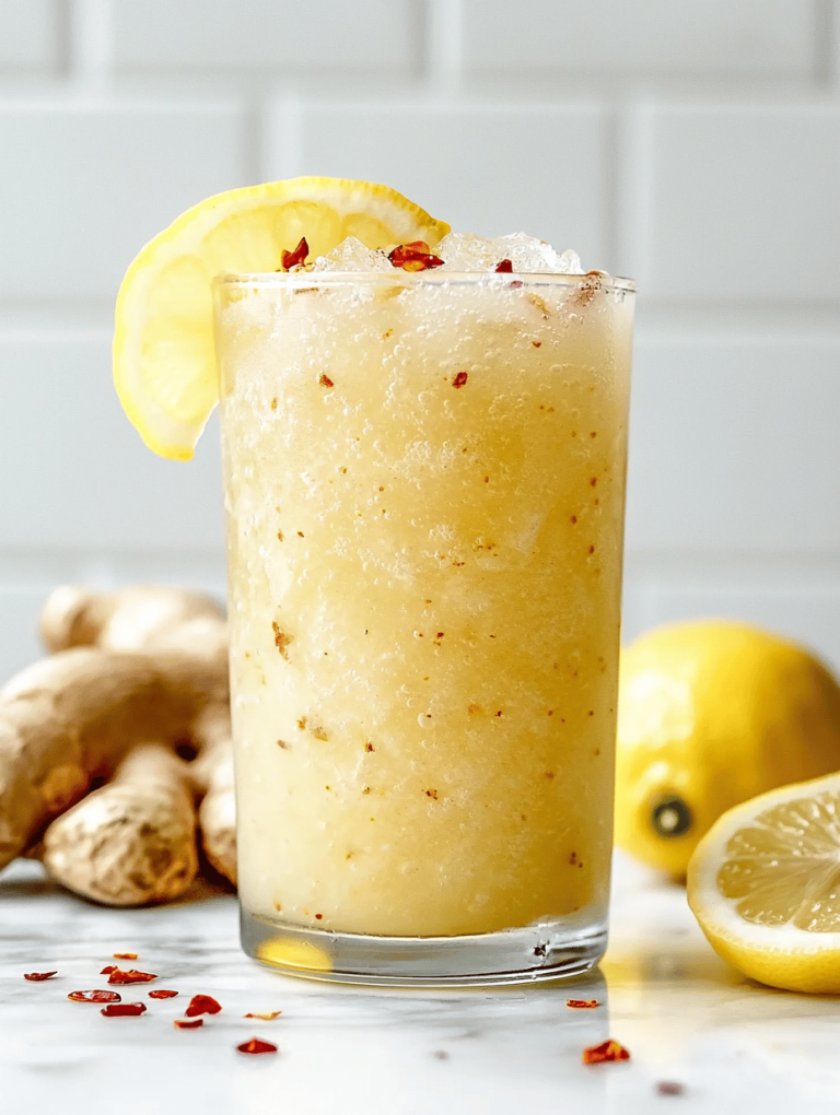 Chill Out with a Spicy Lemonade Slushie Adventure