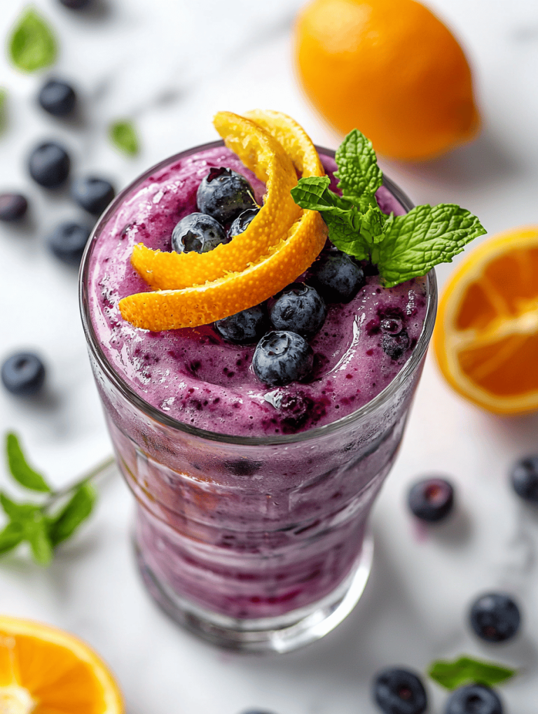 The Most Refreshing Blueberry Slushie You&rsquo;ve Never Tried