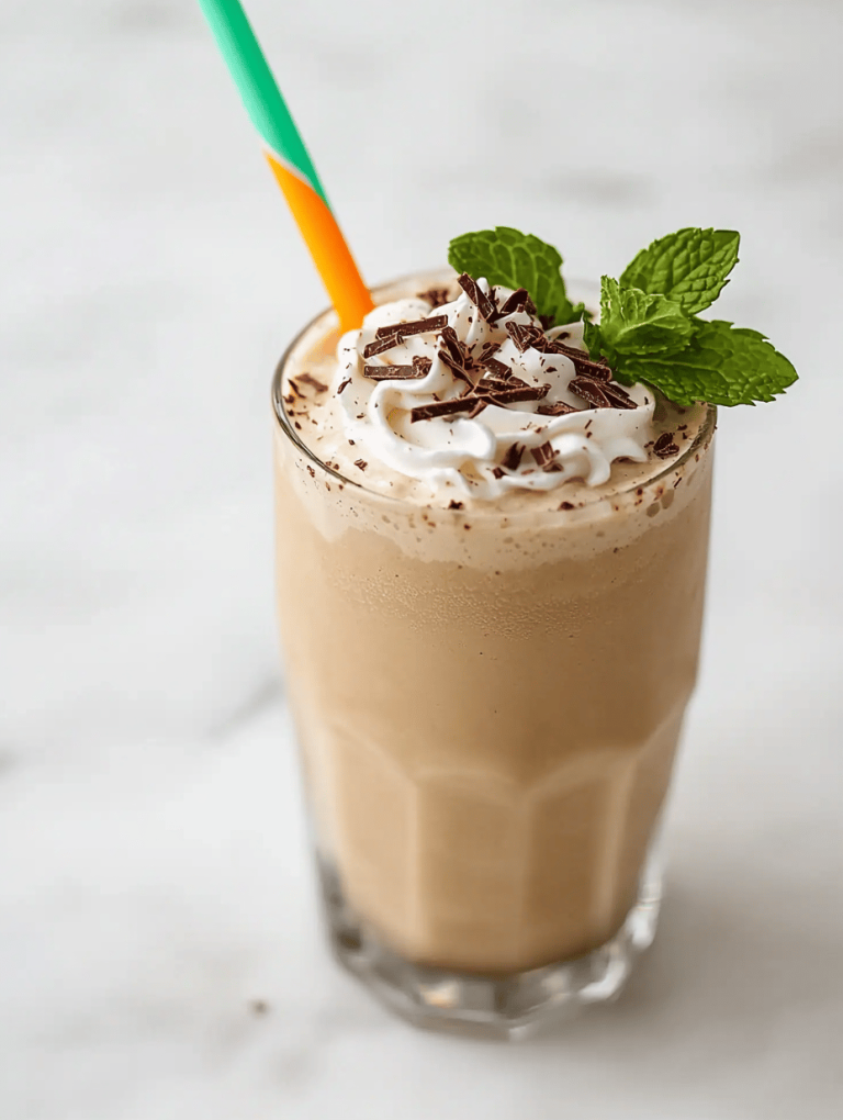 Chill Out with a Unique Milkshake Slushie Twist