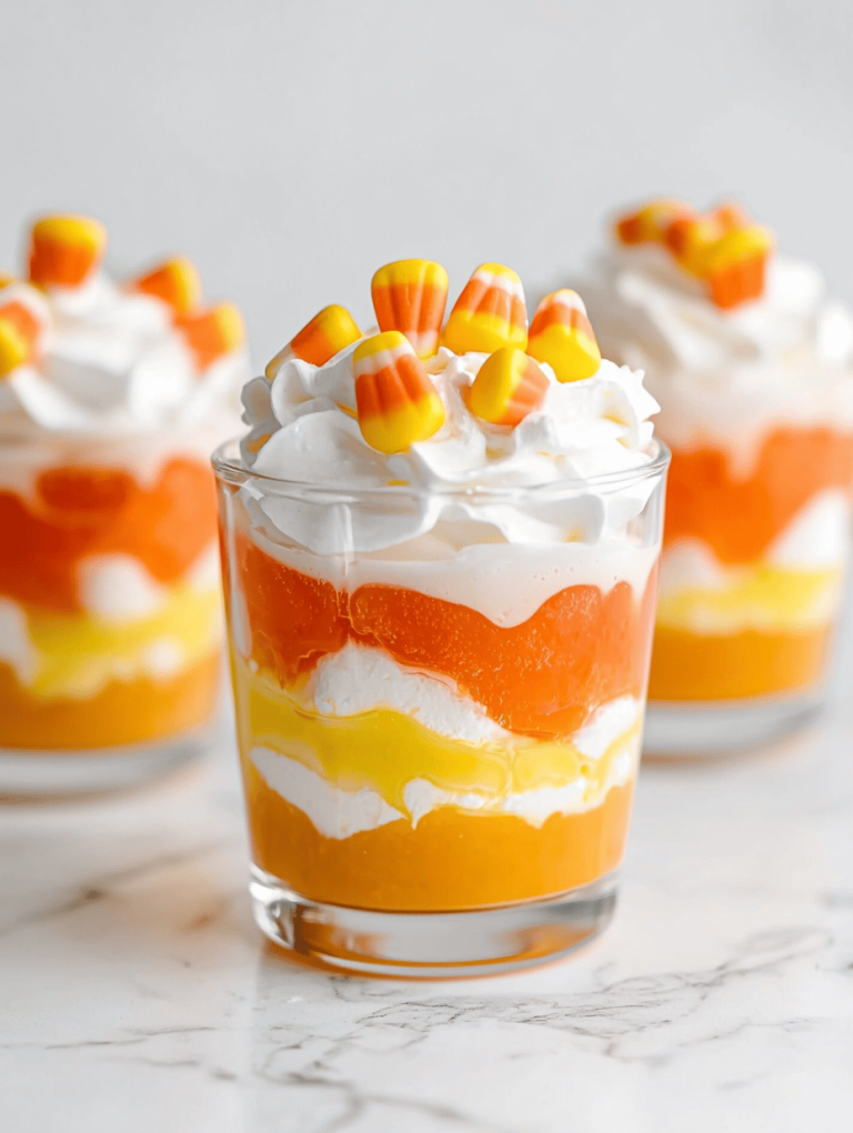 Charming Halloween Candy Corn Parfaits: A Nostalgic Twist