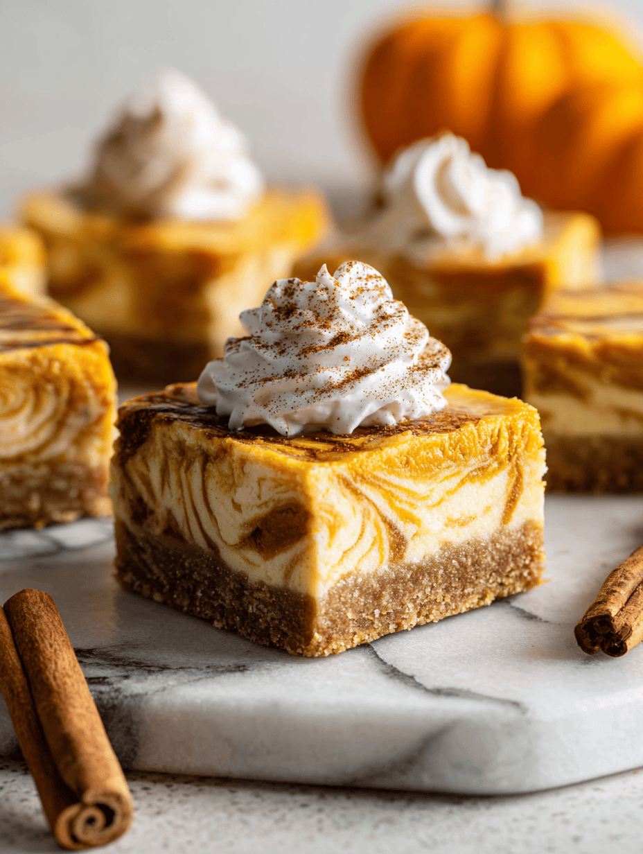 Pumpkin Cheesecake Bars: An Unexpected Fall Treasure