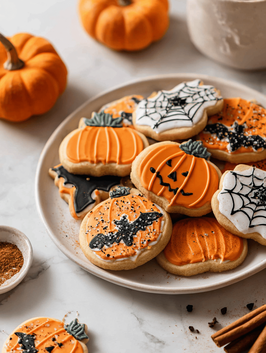 Unusual Charm: Halloween Sugar Cookies with a Spiced Twist