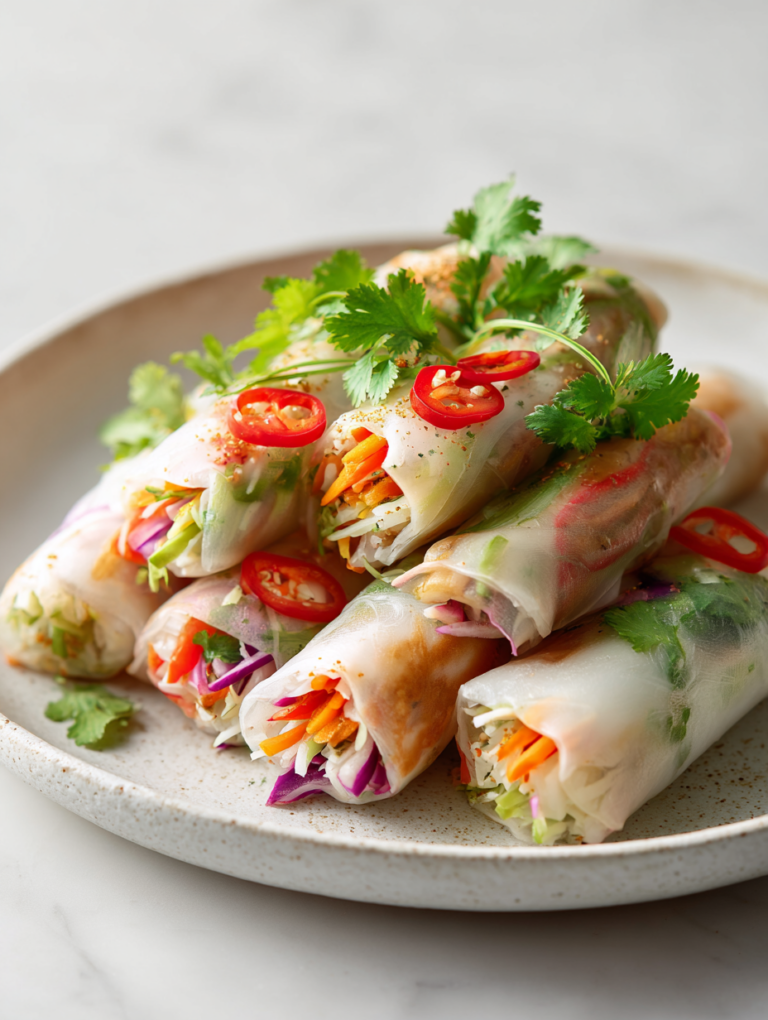 Vegetable Spring Rolls Recipe