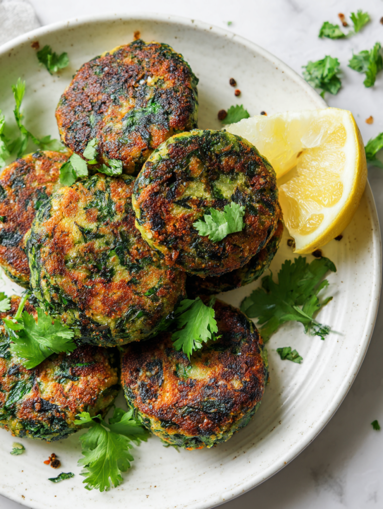 Spinach Cutlets Recipe