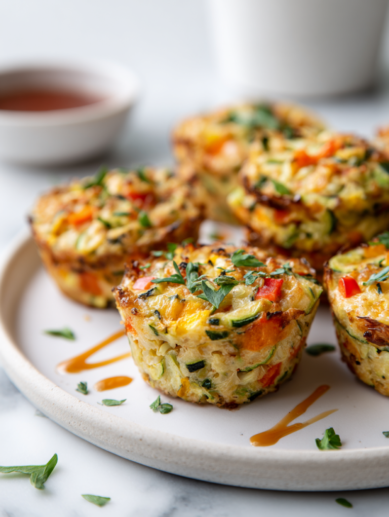 Baked Veggie Bites Recipe