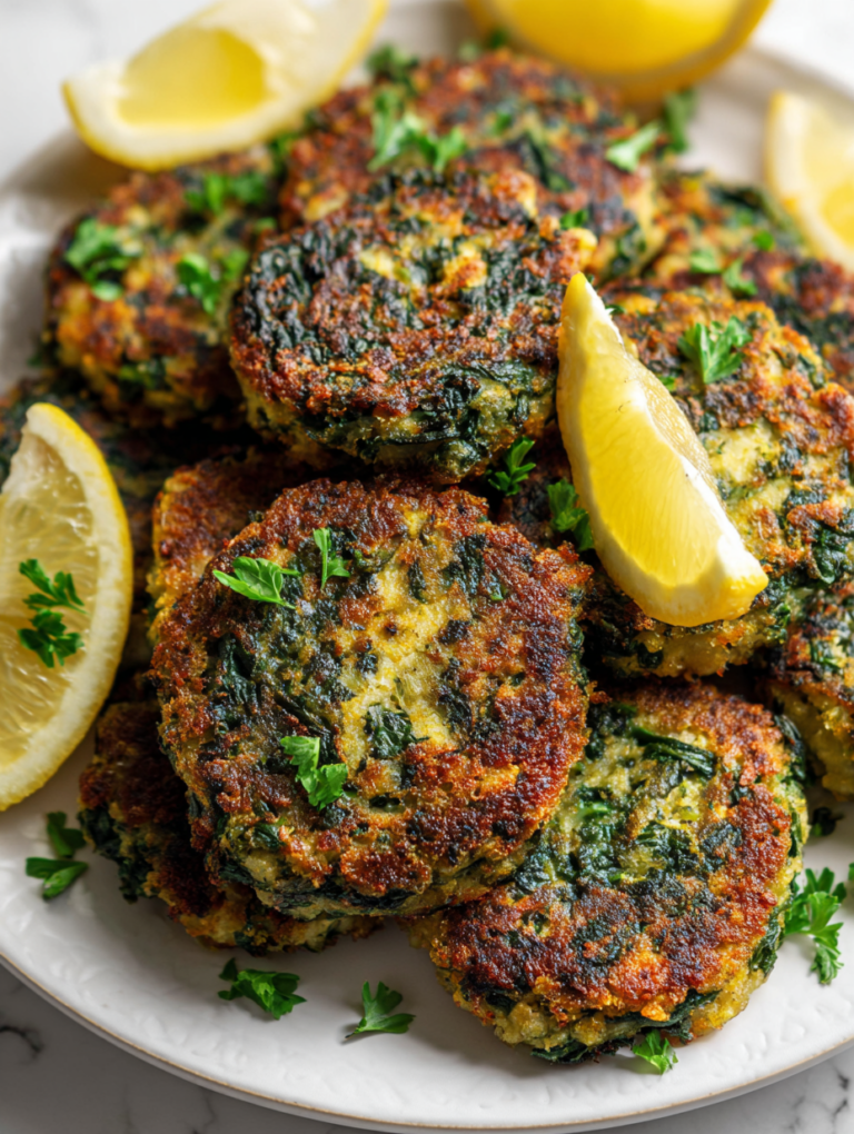 Spinach Patties Recipe