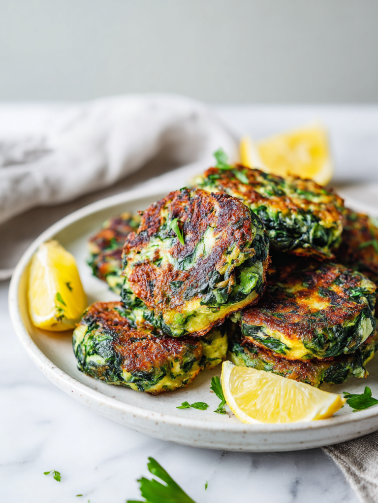 Spinach Fritters Recipe