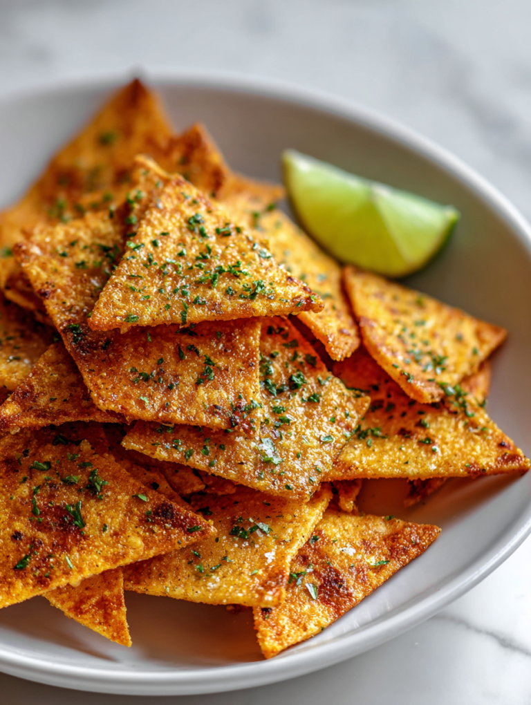 Baked Corn Chips Recipe