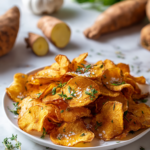 Baked Cassava Chips Recipe